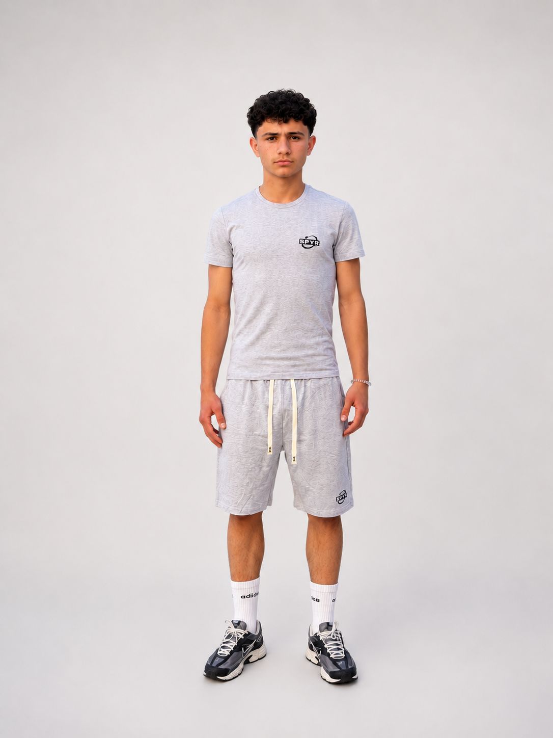 SPYR Slim T-Shirt – Clean Summer Fit Gray